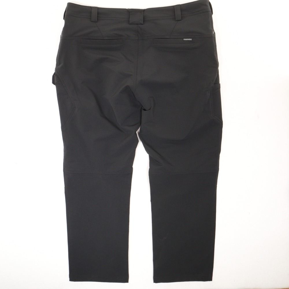 Truewerk T2 Werkpant Men 42x30 Cargo Work Pants Stretch Nylon Utility Black NWT - Picture 9 of 9